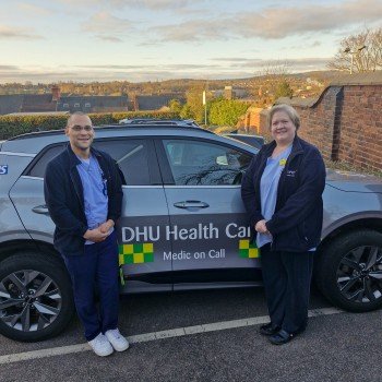 DHU out of hours services go on the road in Derbyshire