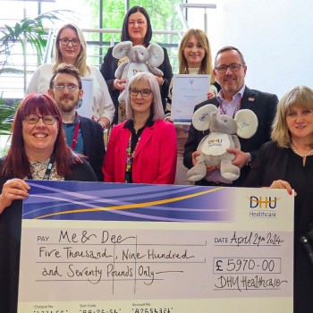 DHU Healthcare Partners with me&dee Charity to Create a Herd of Hopes